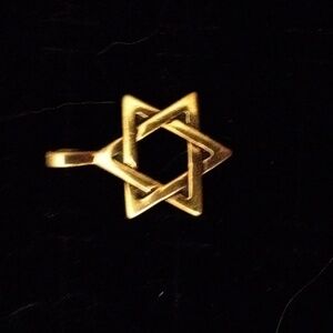 A Jewish Star pendant/char.